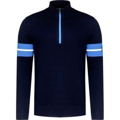 Sweter BOGNER GUSTAF Granatowy. Niebieskie golfy męskie Bogner, bez wzorów, z dzianiny. W wyprzedaży za 1078,00 zł.