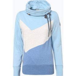 Ragwear - Damska bluza nierozpinana – Viola Block, niebieski. Niebieskie bluzy damskie Ragwear, l, bez wzorów, bez rękawów, bez kaptura. Za 309,95 zł.