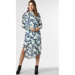 Essentiel Antwerp - Sukienka damska – Voho, niebieski. Niebieskie sukienki damskie Essentiel Antwerp, w paski, bez kołnierzyka, bez rękawów. Za 999,95 zł.