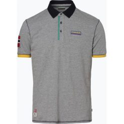 Napapijri - Męska koszulka polo – Eech, szary. Szare koszulki męskie Napapijri, xxl, bez wzorów, bez rękawów. Za 429,95 zł.
