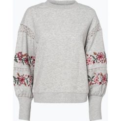 ONLY - Damska bluza nierozpinana, szary. Szare bluzy damskie marki ONLY, s, z haftami, z koronki, bez rękawów, bez kaptura. Za 179,95 zł.