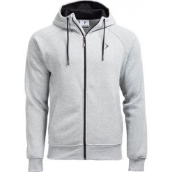 Bluza męska BLM601 - JASNY SZARY MELANŻ - Outhorn. Szare bluzy męskie marki Outhorn, na zimę, m, bez wzorów, z materiału, z kapturem, bez rękawów, bez kaptura. W wyprzedaży za 62,99 zł.