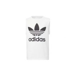 T-shirty z krótkim rękawem Dziecko adidas Koszulka Trefoil. Białe bluzki dziewczęce z krótkim rękawem marki Adidas. Za 99,95 zł.