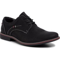 Półbuty OTTIMO - M16SS025-3 Black. Czarne półbuty męskie Ottimo, na co dzień, bez wzorów, ze skóry ekologicznej, eleganckie, bez zapięcia. Za 99,99 zł.