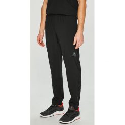 Adidas Performance - Spodnie. Czarne spodnie męskie adidas Performance, s, bez wzorów, z poliesteru, sportowe. W wyprzedaży za 169,90 zł.
