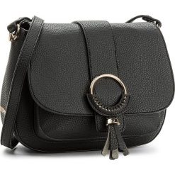 Torebka LIU JO - M Saddle Portland N18026 E0058 Nero 22222. Czarne listonoszki damskie marki Liu Jo. W wyprzedaży za 399,00 zł.