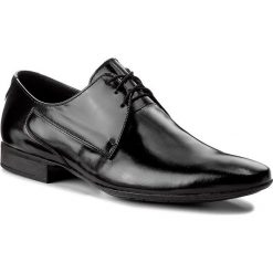 Półbuty SERGIO BARDI - Drezzo FW127286417TM 101. Czarne buty wizytowe męskie Sergio Bardi, ze skóry, bez zapięcia. W wyprzedaży za 179,00 zł.