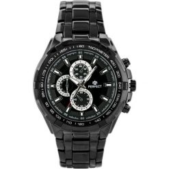 Zegarek Perfect ZEGAREK MĘSKI PERFECT - MILTON - black (zp112a) uniwersalny. Czarne zegarki męskie Perfect. Za 89,00 zł.