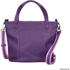 Torebka skórzana Avanzata M marki Bolsa. Fioletowe torebki klasyczne damskie marki Pakamera, ze skóry, na ramię. Za 507,00 zł.