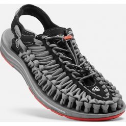 Sandały męskie: Keen Sandały męskie Keen Uneek Flat BLACK/BOSSA NOVA r. 41 (1016899)