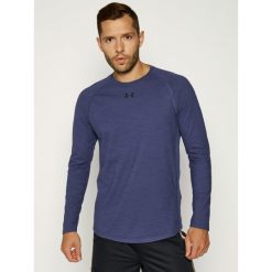 Koszulka techniczna Under Armour Charged 1351577. Niebieskie koszulki męskie Under Armour, s, bez wzorów, z bawełny, sportowe, polo, bez rękawów. Za 169,00 zł.