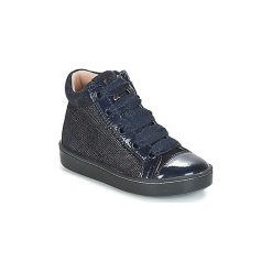 Buty Dziecko Acebo's NALU. Niebieskie trampki dziewczęce marki Acebo's, bez wzorów, bez zapięcia. Za 359,20 zł.