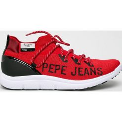 Pepe Jeans - Buty Hike Summer. Żółte buty sportowe męskie Pepe Jeans, z jeansu, na sznurówki. W wyprzedaży za 269,90 zł.