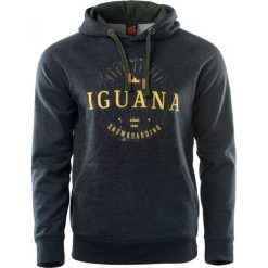 Bejsbolówki męskie: IGUANA Męska bluza chike raven szara r.M