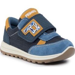 Sneakersy PRIMIGI - 5354411 M Blue. Niebieskie trampki chłopięce Primigi, bez wzorów, ze skóry, na rzepy. Za 239,00 zł.