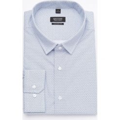 Koszula versone 2779 długi rękaw custom fit niebieski. Niebieskie koszule męskie Recman, m, bez wzorów, bez kołnierzyka, z długim rękawem. Za 179,00 zł.