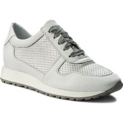 Sneakersy EVA MINGE - Mahon 3X 18GR1372431ES 123. Szare półbuty damskie Eva Minge, bez wzorów, ze skóry, bez obcasa, na płaskiej podeszwie, bez zapięcia. W wyprzedaży za 279,00 zł.