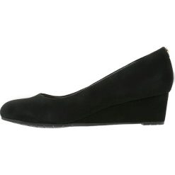 Czółenka: Clarks VENDRA BLOOM Czółenka na koturnie black
