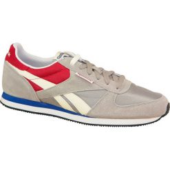 Reebok Royal CL Jogger RS M41624. Szare buty sportowe męskie Reebok, ze skóry, bez zapięcia, reebok royal. W wyprzedaży za 159,99 zł.