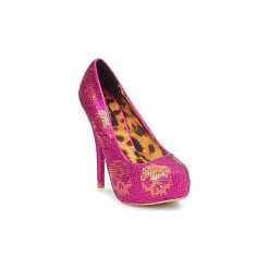 Czółenka Iron Fist DIGI SKULL SEQUIN PLATFORM. Czerwone czółenka Iron Fist. Za 335,20 zł.