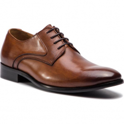 Półbuty KAZAR - Zetos 35361-16-02 Brown. Brązowe półbuty skórzane męskie Kazar. Za 449,00 zł.