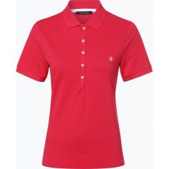 Marc O'Polo - Damska koszulka polo, różowy. Różowe koszulki damskie Marc O'Polo, s, bez wzorów, klasyczne, polo, bez rękawów. Za 179,95 zł.