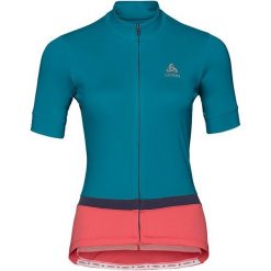 ODLO Koszulka rowerowa damska full zip FUJIN. Koszulki damskie Odlo, bez wzorów, bez kołnierzyka, bez rękawów. Za 147,00 zł.