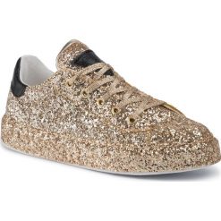 Sneakersy GUESS - Sparkly FJ5SPA FAM12 GOLD. Żółte półbuty damskie Guess, ze skóry ekologicznej. Za 299,00 zł.
