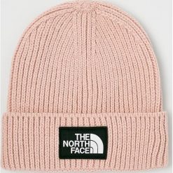 The North Face - Czapka. Różowe czapki zimowe męskie marki The North Face, z dzianiny. W wyprzedaży za 99,90 zł.