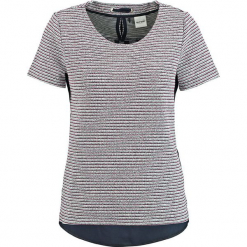 Koszulka w kolorze granatowo-szarym. Niebieskie t-shirty damskie marki Taifun, w paski, z okrągłym kołnierzem. W wyprzedaży za 108,95 zł.