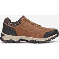 Brązowe Buty Trekkingowe Wylintyse. Pomarańczowe buty sportowe męskie Born2be, bez zapięcia. Za 129,99 zł.
