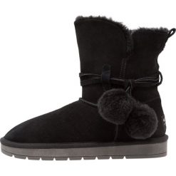 Buty zimowe damskie: Pier One Botki black