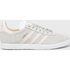 Adidas Originals - Buty Gazelle. Zielone buty sportowe damskie adidas Originals, bez wzorów, ze skóry, sportowe. W wyprzedaży za 349,90 zł.