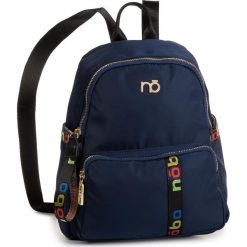 Plecak NOBO - NBAG-G2270-C012 Granatowy. Niebieskie plecaki damskie Nobo, bez wzorów, z materiału, klasyczne. W wyprzedaży za 109,00 zł.