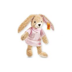 Steiff Maskotka Zajączek Hoppel 20 cm kolor różowy. Różowe przytulanki i maskotki marki Steiff, z bawełny. Za 126,00 zł.