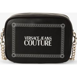 Versace Jeans - Damska torebka na ramię, czarny. Czarne torebki klasyczne damskie Versace Jeans, bez wzorów, z jeansu, klasyczne, na ramię, bez dodatków. Za 649,95 zł.