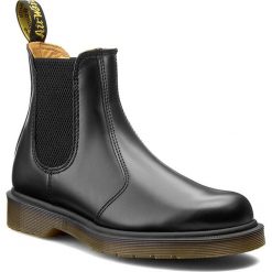 Sztyblety DR. MARTENS - 2976 11853001 Black. Czarne botki damskie na obcasie marki Dr. Martens, z materiału. W wyprzedaży za 419,00 zł.