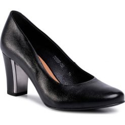 Półbuty LASOCKI - 70307-02 Black. Czarne półbuty damskie Lasocki, bez wzorów, ze skóry, bez obcasa, bez zapięcia. Za 199,99 zł.