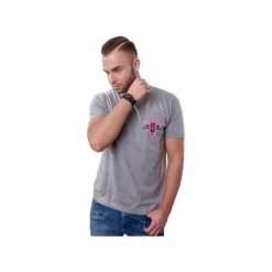 T-shirt Bat Power mini. Szare t-shirty męskie Piekuo, xl, z nadrukiem, z tkaniny, klasyczne, z okrągłym kołnierzem. Za 28,91 zł.