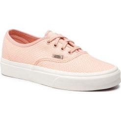 Tenisówki VANS - Authentic VN0A38EMVKP1 (Woven Check) Spanish Vil. Różowe półbuty damskie marki Vans, bez wzorów, z gumy, bez zapięcia. Za 299,00 zł.