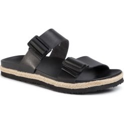 Espadryle LANETTI - MSS20319-01 Black. Czarne espadryle męskie Lanetti, bez wzorów, ze skóry ekologicznej. Za 89,99 zł.