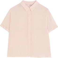 Gładka koszula basic. Różowe koszule body damskie marki Pull&Bear. Za 49,90 zł.