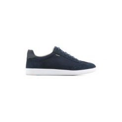 Buty Geox U Keilan B U824DB 02214 C4000. Niebieskie trampki męskie Geox, bez wzorów, bez zapięcia. Za 317,10 zł.