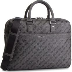 Torba na laptopa GUESS - HM6606 POL91 COA. Szare torby na laptopa marki Guess, z aplikacjami, ze skóry ekologicznej. Za 699,00 zł.