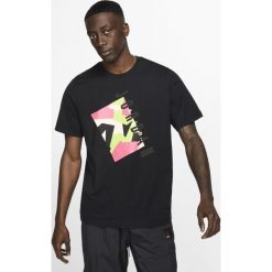 Koszulka Jordan Pattern Tee (AQ3838-010). Czarne koszulki męskie Jordan, m, bez wzorów, z bawełny, bez kołnierzyka, bez rękawów. Za 139,99 zł.