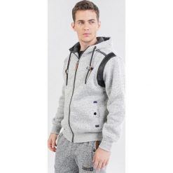 Jasnoszara Bluza Grynlia. Szare bluzy męskie Born2be, xl, bez wzorów, bez kołnierzyka, bez rękawów, bez kaptura. Za 69,99 zł.