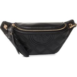 Saszetka nerka TORY BURCH - Fleming Soft Belt Bag 64313 Black 001. Czarne nerki damskie Tory Burch, bez wzorów, ze skóry, młodzieżowe, bez dodatków. Za 1589,00 zł.