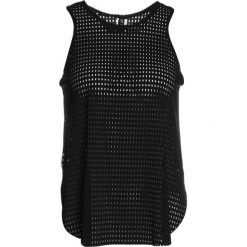 Onzie MOLLY Top black peep. Czarne topy sportowe damskie Onzie, z elastanu. W wyprzedaży za 134,10 zł.