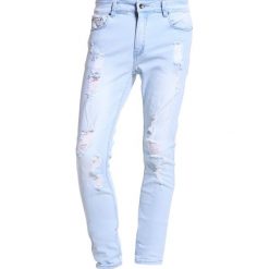 Jeansy męskie: Black Kaviar KOOP Jeansy Slim Fit light blue