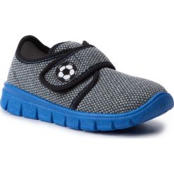 Kapcie SUPERFIT - 8-00266-07 M Stone Multi. Szare sandały chłopięce Superfit, z tworzywa sztucznego, bez zapięcia. Za 119,00 zł.